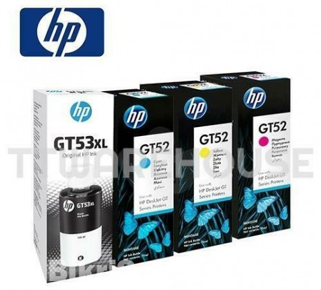 HP Gt51 GT52 4 Color Genuine Official Original Ink With Box